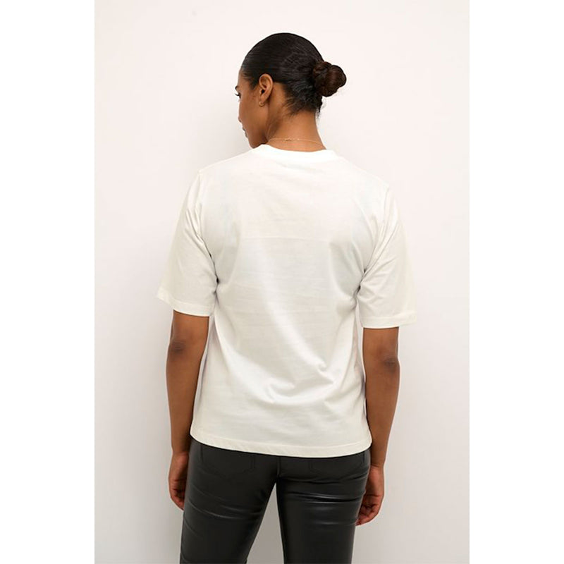 Cate t-shirt chalk/flower print