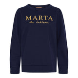 J-639 Marta du Chàteau Annemette sweat navy