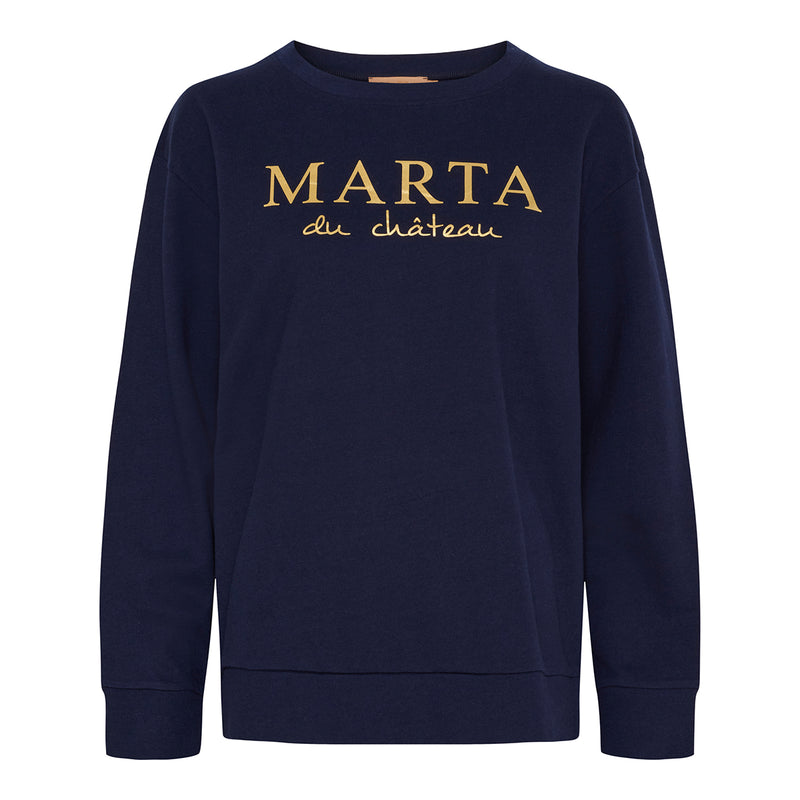 J-639 Marta du Chàteau Annemette sweat navy