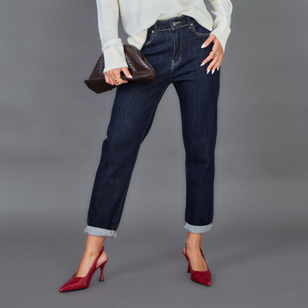 Jeanne Jeans Dark Blue (afsendes slut uge 35)