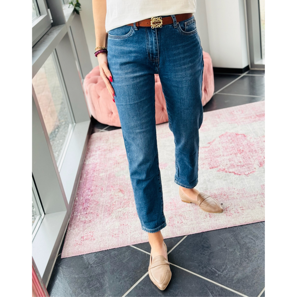 Jeanne Jeans Medium Blue