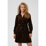 Kalla Klay Dress Coffee Bean