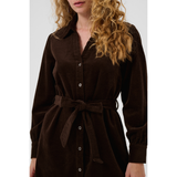 Kalla Klay Dress Coffee Bean