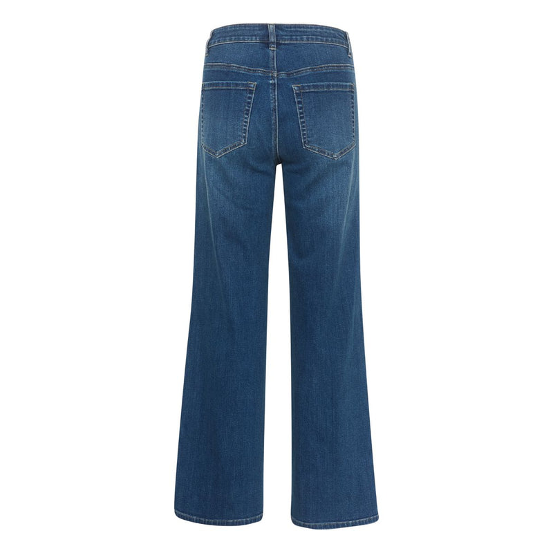 KARLA HW WIDE JEANS MEDIUM BLUE WASHED

Fede mellem blå jeans fra Kaffe. Karla HW Wide jeans er i medium denim og har 4-lomme, 2 bagpå og 2 smarte foran der er firekantet. Buksen lukkes med knap og lynlås. De har en regular pasform med wide ben og masser af skøn stretch, samt en høj talje.


4-lomme model, stretchy og lynlås og knap.
Farven er sort

Høj talje
Regular fit&nbsp;
Wide ben
Fåes også i en sort

Størrelsesguide: Karla HW Wide jeans er normal til rummelig i størrelsen. Hvis du veksler mellem 2, an