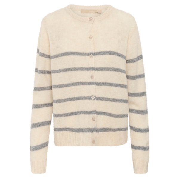 Katrina Cardigan whitecap melange