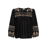 Kis Blouse Black Deep