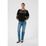 Kis Blouse Black Deep