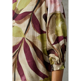 LOVE1568 Blouse Autumn Flower