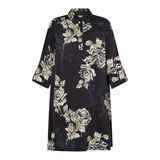 LOVE441-45 Dress Black Flower