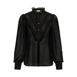 Leonora Shirt Black Deep