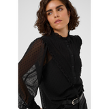 Leonora Shirt Black Deep