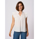 Liany Via Blouse Chalk