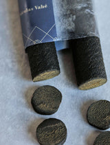 Close-up af enkelte stykker liquorice sweet