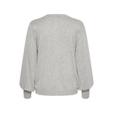 Lizza Cardigan Light Grey Melang (LIVE)