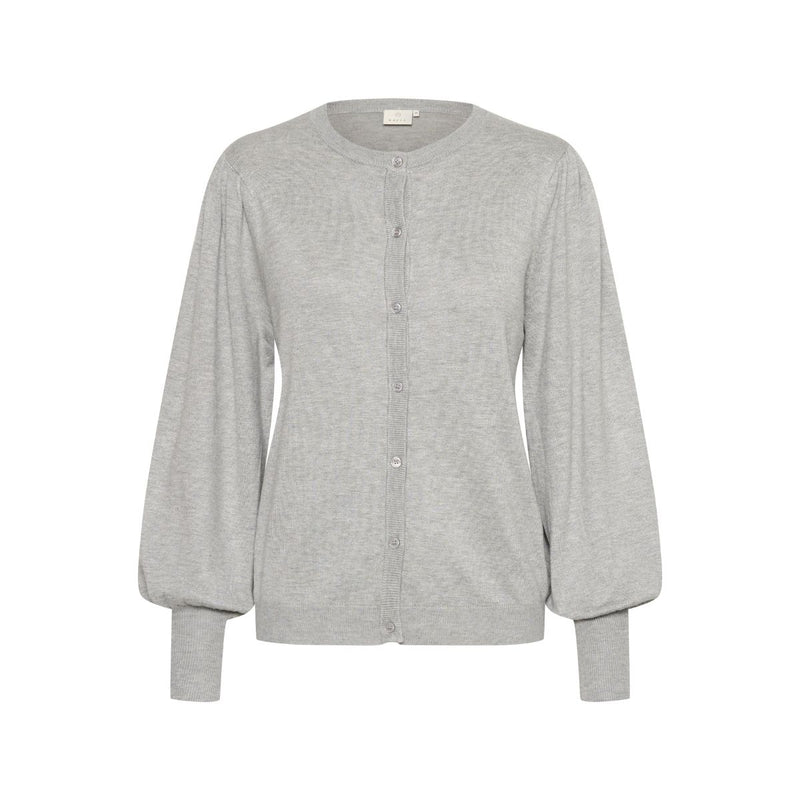 Lizza Cardigan Light Grey Melang (LIVE)