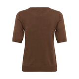 Lizza Short Sleeve Knit Soft Silt (Levering midt uge 40)