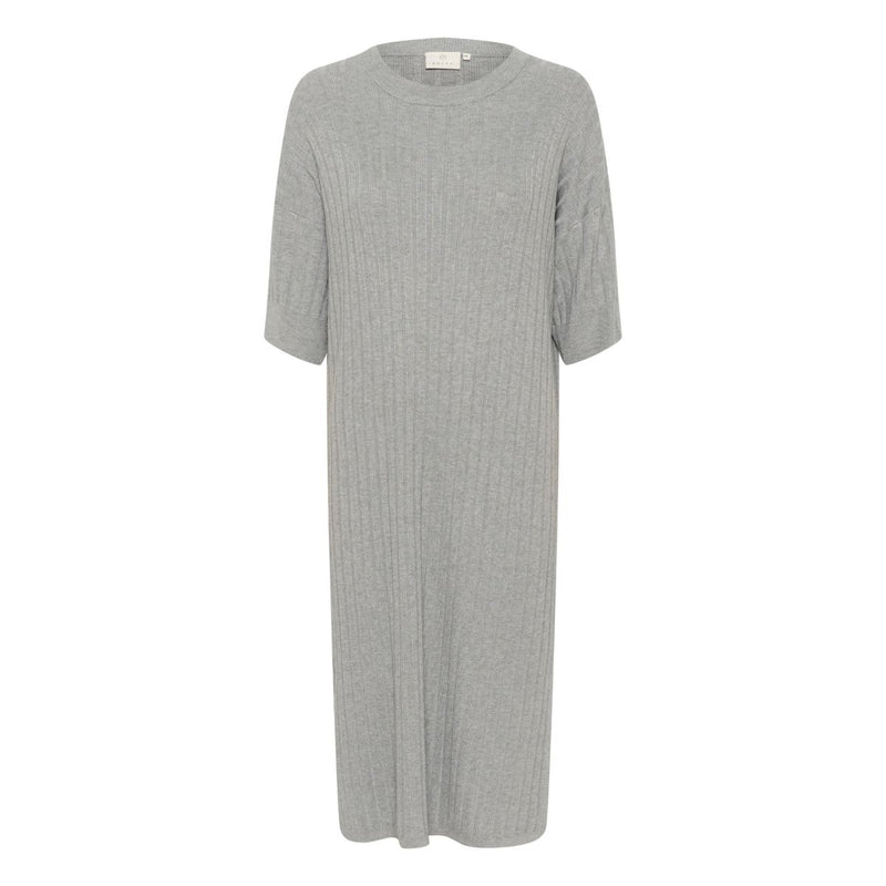 Lola Knit Dress Grey Melange (LIVE)