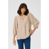Lui Button Blouse Feather Grey CC (levering 5-7 hverdage)