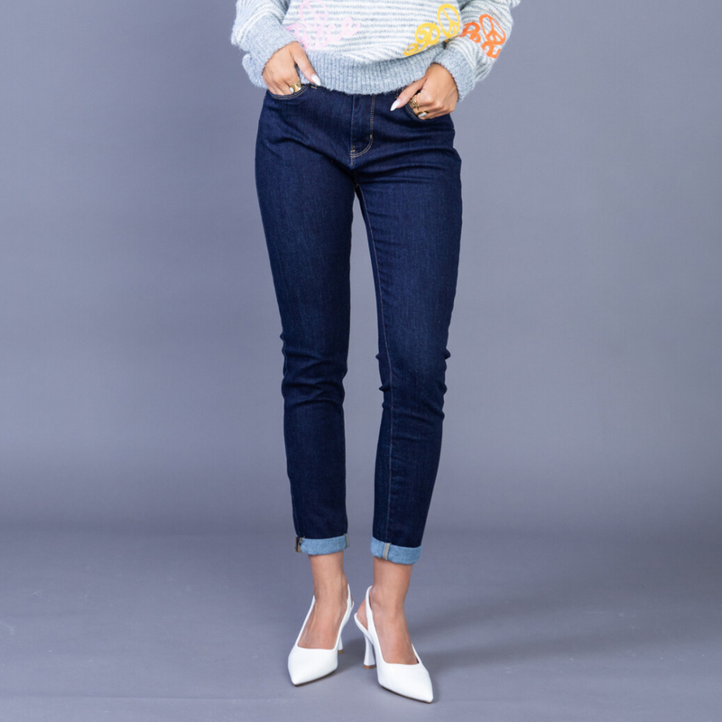 Luna Jeans Dark Blue