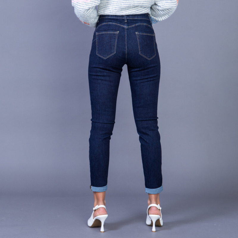 Luna Jeans Dark Blue