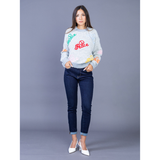 Luna Jeans Dark Blue