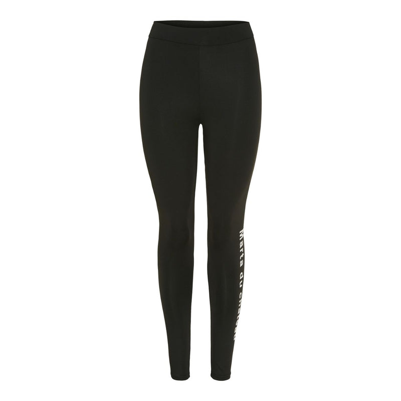 MDC-125 Marta du cháteau Ladies Leggings Black Letter