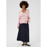 Marble Pullover pink mist