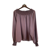 Marta du Château 8943P Verona Blouse Coffee
