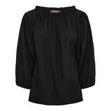Marta du Château 8558 Juniper Blouse Black