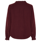 Marta du château Morgana Blouse Bordeaux