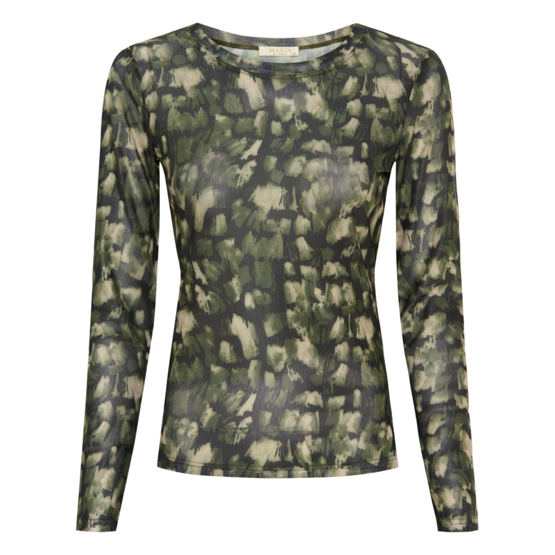 Marta du chatéau Nina mesh print 15