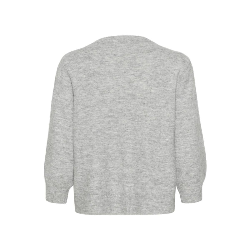 MERIDITH PULLOVER GREY MELANGE

Hvid strikket pullover fra&nbsp;Kaffe med et lille feminint touch i form af similisten ved den runde hals. Strikken har rund hals, 7/8 ærmer og er almindelig i størrelsen.

Rund hals og 7/8 ærmer
Hvid med similisten

Almindelig pasform
Fåes også i hvid

Størrelsesguide: Meridith Pullover&nbsp;er normal til rummelig i størrelsen.&nbsp;