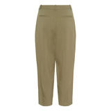 Merle Pants Cropped Dusky Green