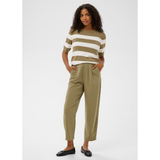 Merle Pants Cropped Dusky Green