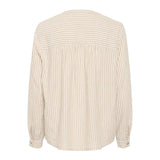 Milia blouse chinchilla/chalk stripe