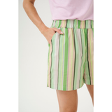 Mola Shorts Green Stripe