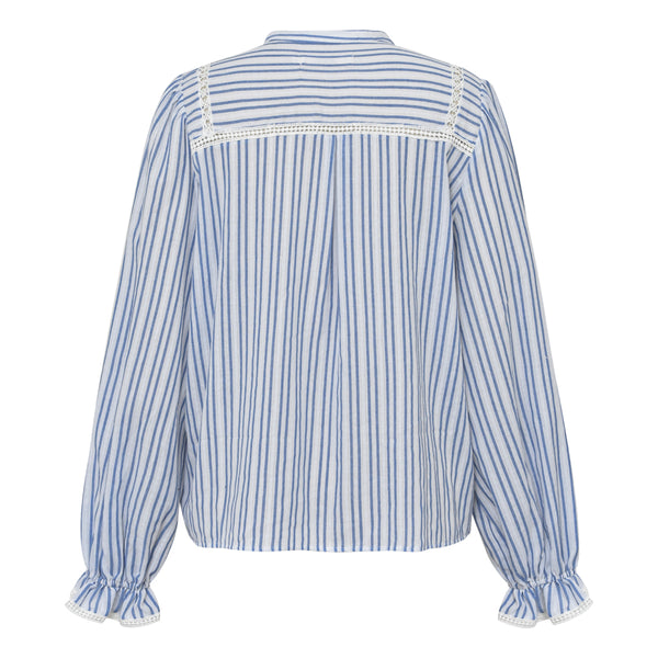 MowaGO blouse blue stripes