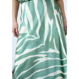 N.Gewo-SK5 Skirt 19929 Green Graphic