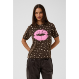 Nanni Gith T-Shirt Brown Whitecap Dot