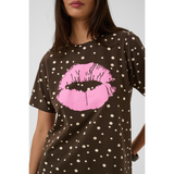 Nanni Gith T-Shirt Brown Whitecap Dot