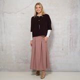 Naomi Knit Cardigan Bordeaux