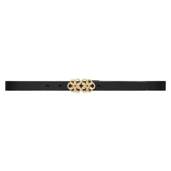 NARROW BELT BLACK/GOLD 15656-190

Virkelig flot og elegant læderbælte fra Depeche. Bæltet er lavet i den lækreste og bløde læderkvalitet. Det er dekoreret med det smukkeste spænde, der forstiller en 2 blomster. Pift dit outfit med dette dekorative bælte.



Lækkert og blødt skind
Flot spænde i guld
Findes i to længder
Klassisk sort farve


Størrelsesguide: Findes i længde 85 og 95. Bæltet er 2 cm bredt.
