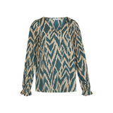 Noki T3 Top 17235 Beige/D. Green