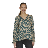 Noki T3 Top 17235 Beige/D. Green