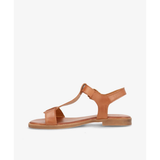 Nora Sandal Leather Brandy