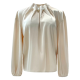 Pip LS Pearl Blouse Champagne