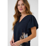 Pop Greece Blouse Salute
