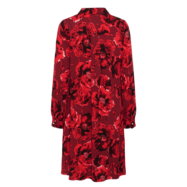 Rachel Elitha Short Dress Red Flower