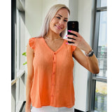 Ronna sleeveless shirt Melon 