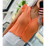 Ronna sleeveless shirt Melon 